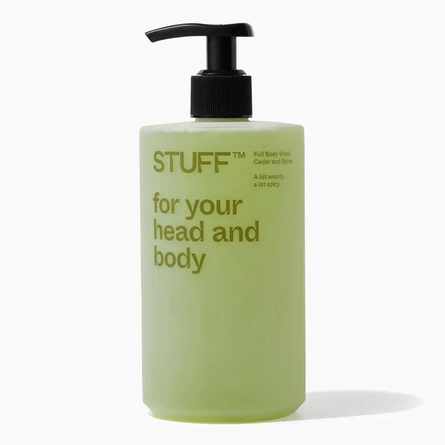 Stuff Head & Body Wash Cedar & Spice 450 ml - OhYouLuckyDuck.com.au
