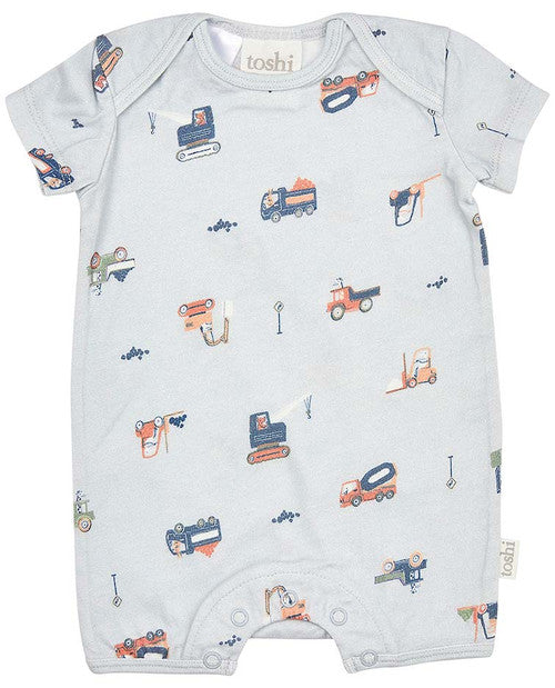 Toshi Onesie Short Sleeve Little Diggers 1