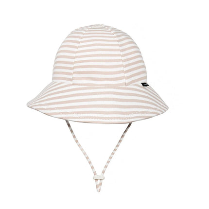 Bedhead Ponytail Bucket Hat Natural Stripe 52CM 2 To 3 Years