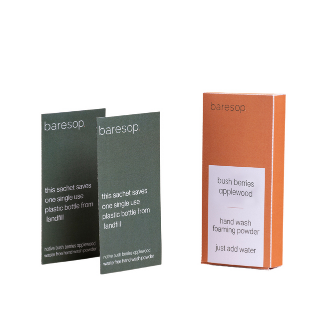 Baresop Hand Wash Refill Pack Bush Beries & Applewood 2 Sachets - OhYouLuckyDuck.com.au
