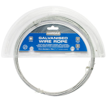 Hardaz Wire Threaded 3mmx10m Gal