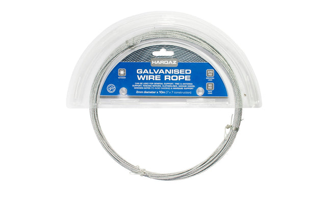 Hardaz Wire Threaded 3mmx10m Gal