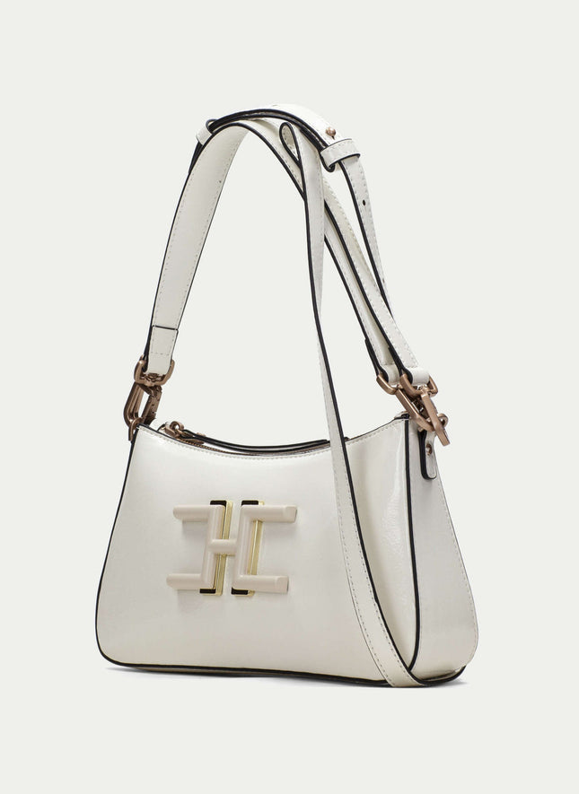 Hispanitas BV243245 Cream Hobo Bag
