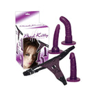 Bad Kitty White box Strap-on purple - OhYouLuckyDuck.com.au