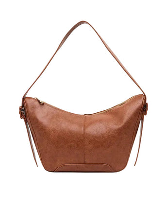 Elms and King Barton Shoulder Bag Tan Pebble