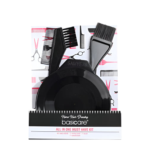 Basicare Hair Dyeing All In One Must Have Kit