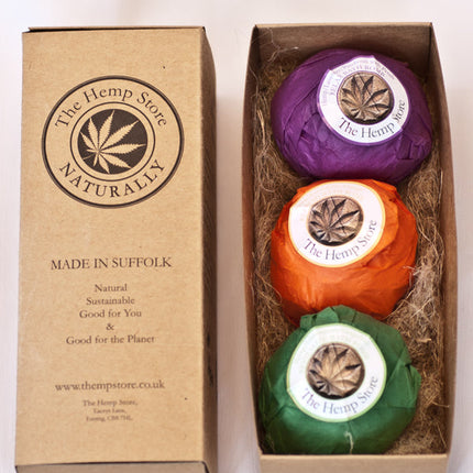 Hemp Bath Bomb Sets