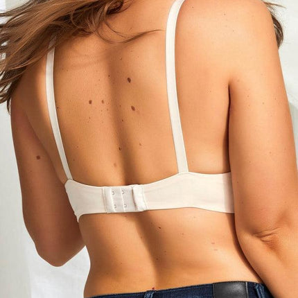 Kayser Be Real Lace Push Up Bra - Shell - OhYouLuckyDuck.com.au