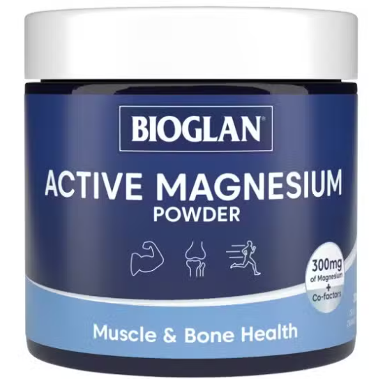 Bioglan Active Magnesium Powder 200g - OhYouLuckyDuck.com.au