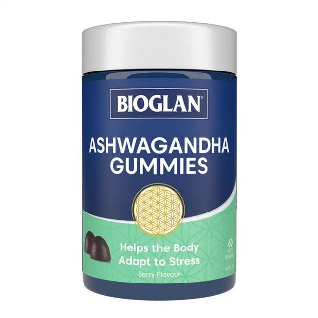 Bioglan Ashwagandha Gummies 60 Gummies - OhYouLuckyDuck.com.au