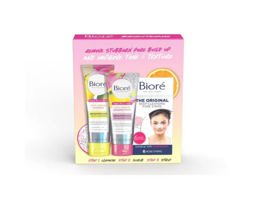 Biore Brightening & Pore Strip Regime Pack - OhYouLuckyDuck.com.au