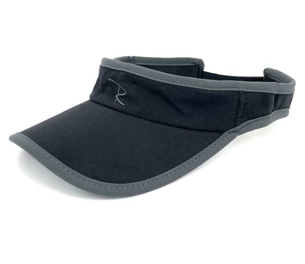 Radicool Black Adjustable Visor One Size