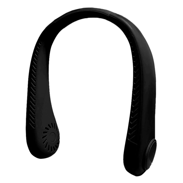 Black Portable Neck Fan - OhYouLuckyDuck.com.au