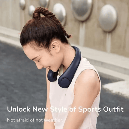 Black Portable Neck Fan - OhYouLuckyDuck.com.au