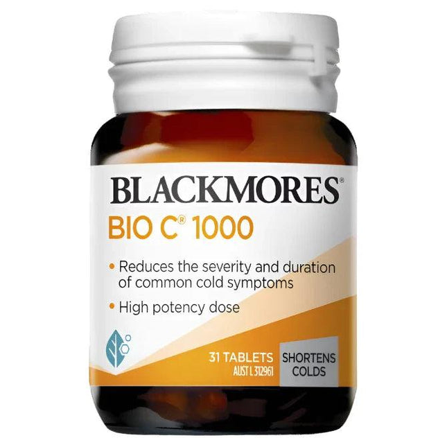 Blackmores Bio C 1000Mg 31 Tablets - OhYouLuckyDuck.com.au