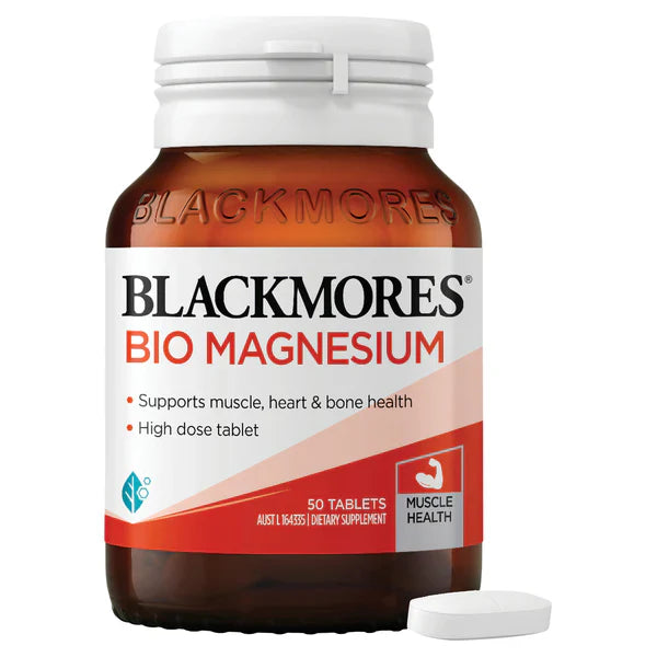 Blackmores Bio Magnesium 50 Tabs - OhYouLuckyDuck.com.au