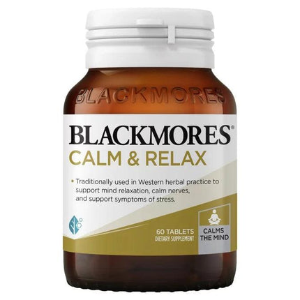 Blackmores Calm & Relax 60 Tablets - OhYouLuckyDuck.com.au