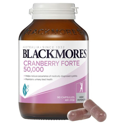 Blackmores Cranberry Forte 50,000mg 90 Capsules - OhYouLuckyDuck.com.au