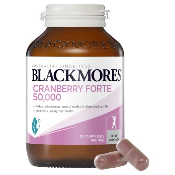 Blackmores Cranberry Forte 50,000mg 90 Capsules - OhYouLuckyDuck.com.au