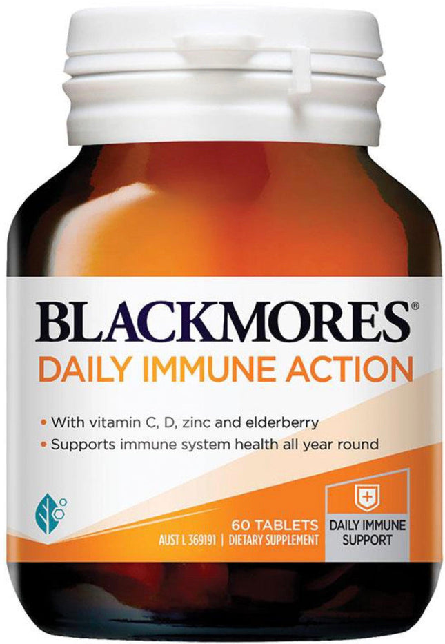 Blackmores Daily Immune Action 60 Tablets - OhYouLuckyDuck.com.au