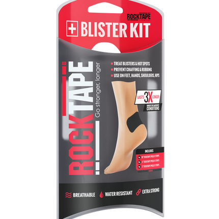 ROCKTAPE BLISTER KIT BLACK - OhYouLuckyDuck.com.au
