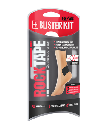 ROCKTAPE BLISTER KIT BLACK - OhYouLuckyDuck.com.au