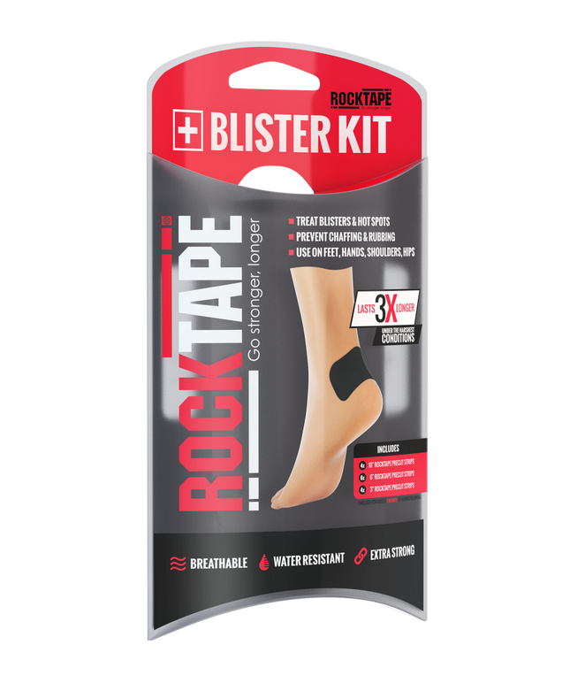 ROCKTAPE BLISTER KIT BLACK - OhYouLuckyDuck.com.au