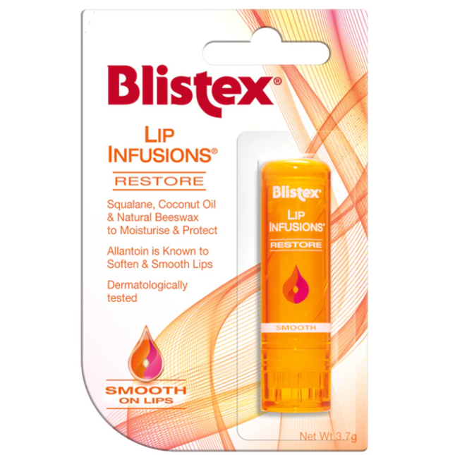 Blistex Lip Infusions Restore Lip Balm Stick 3.7g - OhYouLuckyDuck.com.au