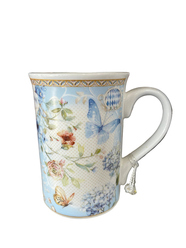 Generic Mug Blue Butterflies