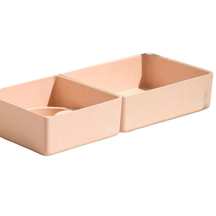 Dog by Dr Lisa Corner Bowl for Small Spaces Blush 500ML