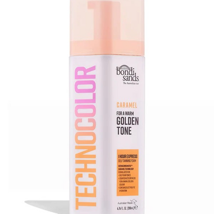 Bondi Sands Technocolor Self Tanning Foam 200ml - Caramel (Warm Golden)