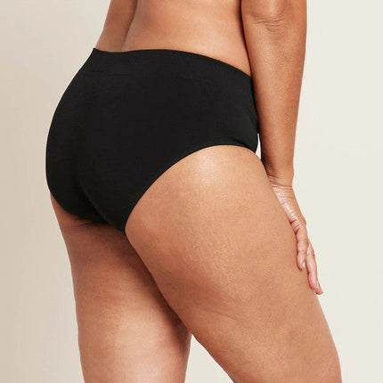 Boody Midi Briefs Black - Small - OhYouLuckyDuck.com.au