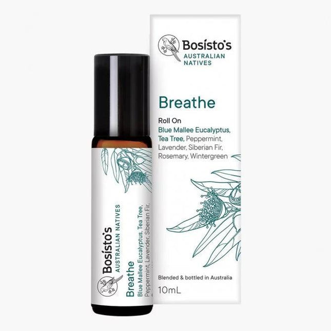 Bosistos Australian Natives Breathe Roll On 10mL - OhYouLuckyDuck.com.au