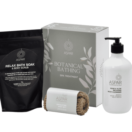 Aspar Travel Spa Treatment Kit 4 Piece