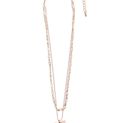 Great Pretenders Boutique Chic Bubbly Butterfly Necklace