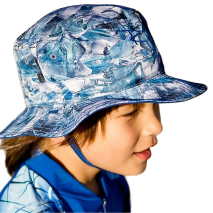 Radicool Microfibre Reversible Brim Hat  Arctic Large
