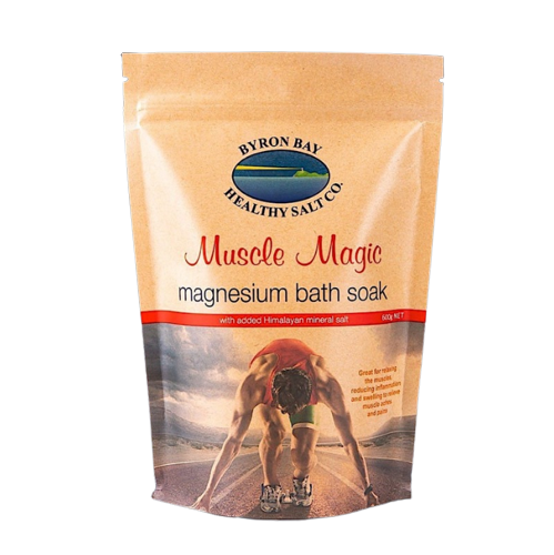 Byron Bay Healthy Salt Muscle Magic Bath Soak - OhYouLuckyDuck.com.au