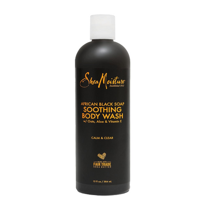 Shea Moisture Body Wash African Black Soap 384ML