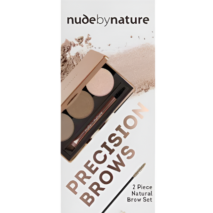 Nude By Nature Precision Brows Blonde Kit