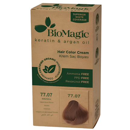 Biomagic Hair Color 77.07 Brown Blonde