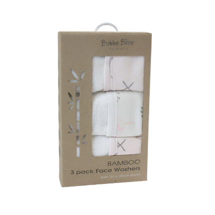Pink Bloom Face Washer