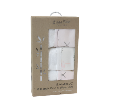 Pink Bloom Face Washer