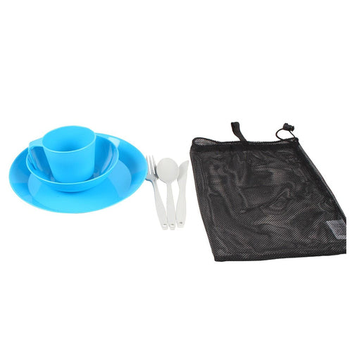 Wildtrak Dinner Set Camping 6 Pieces With Bag