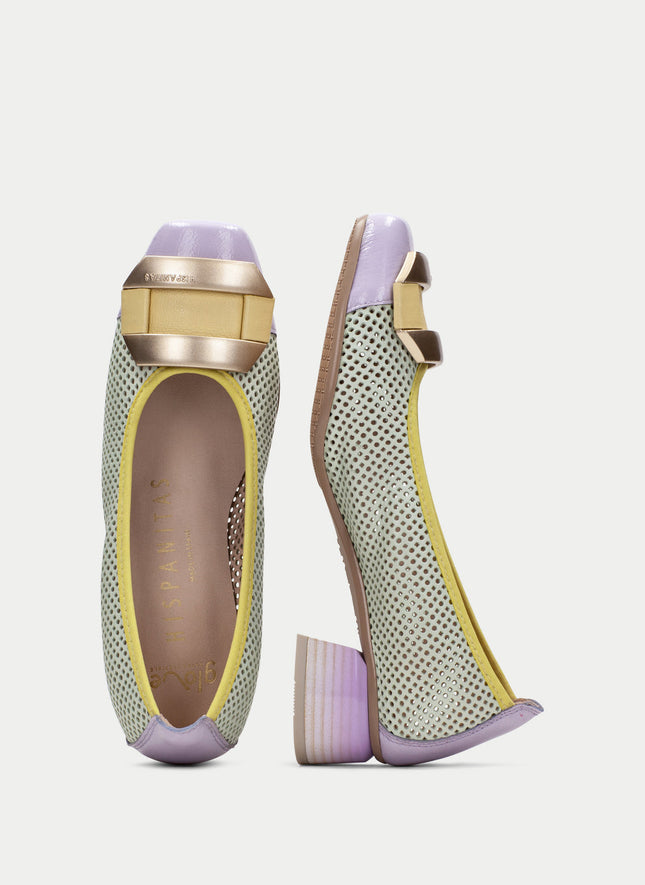 Hispanitas Salma CHV232760 Lavender Mint And Lemon Low Heel