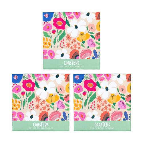 Splosh Billie Coasters Set of 4 10 x 10cm