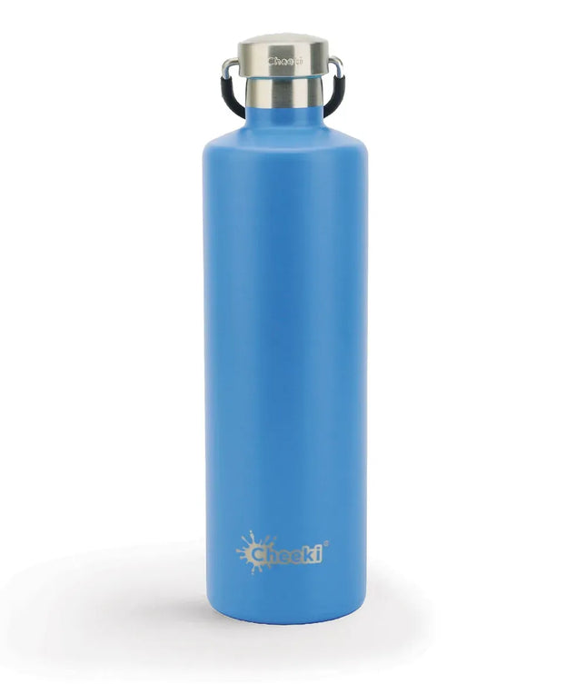 Cheeki Insulated Classic Stainless Steel Water Bottle Azure 1L