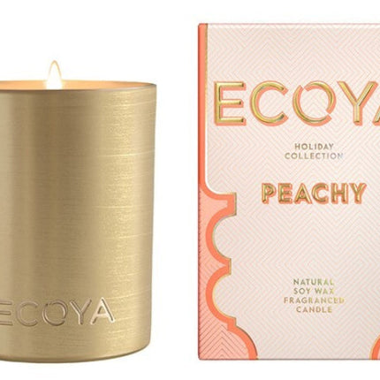 Ecoya Peachy Holiday Candle 460G