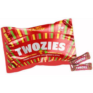 Chewzy Twozies Cherry Pine Taffies 20 Pcs 200G