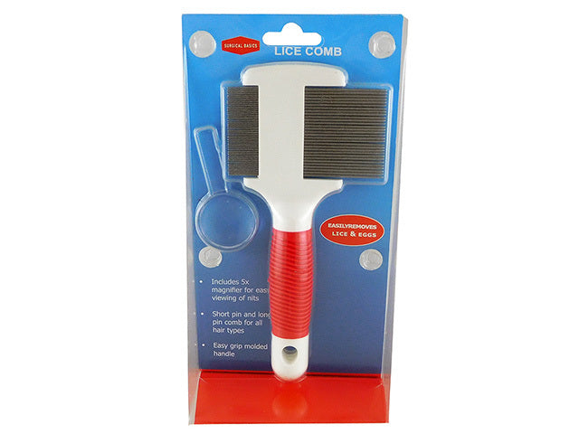 Surgical Basics Metal Comb for Head Lice and Nit Removal