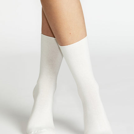 Comfort Top Sock - White